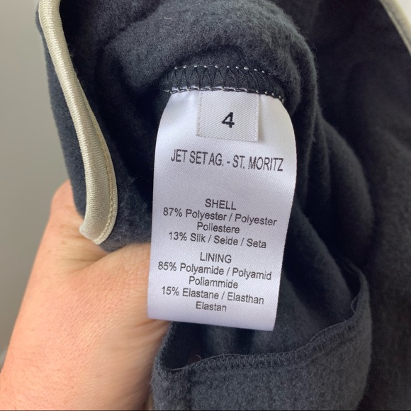 Jet Set St. Moritz micro fleece zip up jacket star - Picture 3 of 5